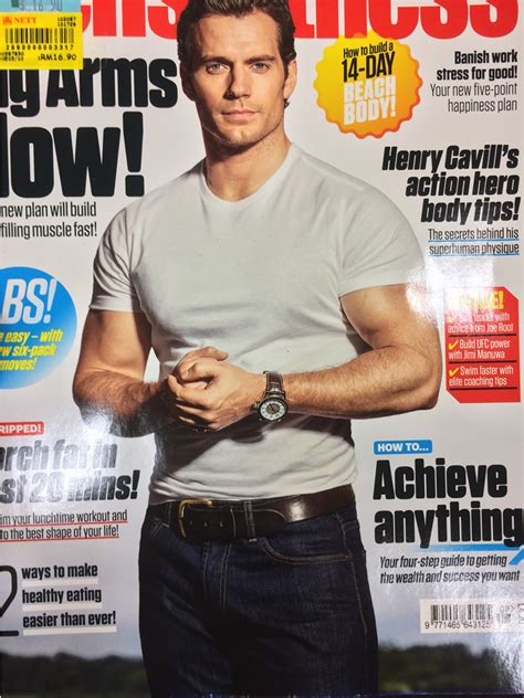 Henry Cavills Watch In Mens Fitness Magazine Bestwatchbrandshq