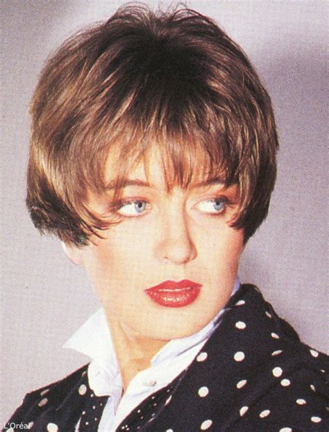 We did not find results for: Short eighties hairstyle with the hair cut very short at ...