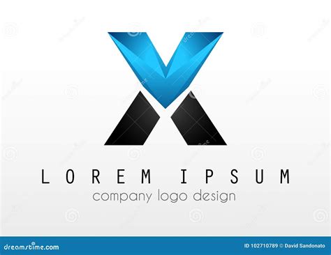 Creative Logo Letter X Design For Brand Identity Company Profile Or