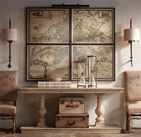 7 Cool Ways To Decorate With Vintage Maps And Globes