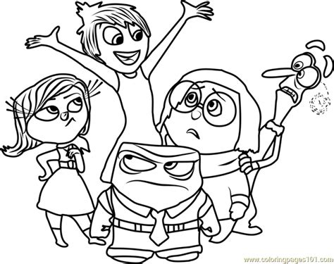 Get This Disney Inside Out Coloring Pages Free to Print 50076