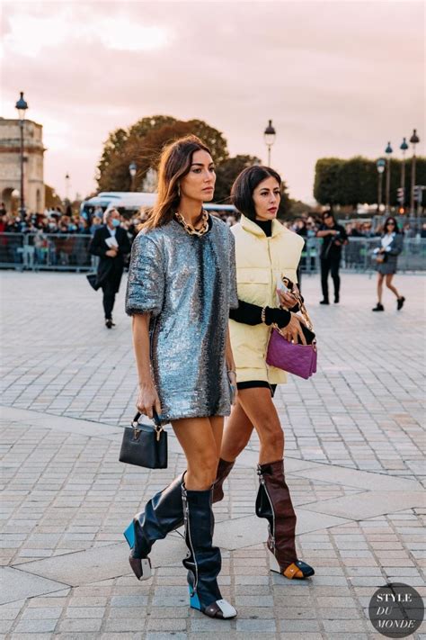 Paris Ss 2022 Street Style Giorgia Tordini And Gilda Ambrosio Style