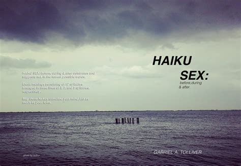 Haiku Sex Before During And After