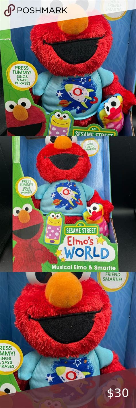 Copy Sesame Street Elmos World Musical Elmo And Smartie Brand New