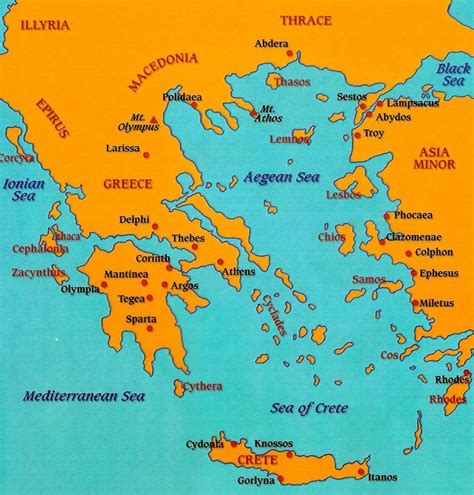 Ancient Greek Olympics Historical Facts On The Festival And Its Games Greece Map Ancient
