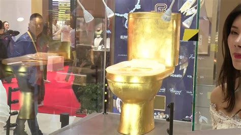 Flush Loo Chinas Gold And Diamond Toilette Video Ruptly