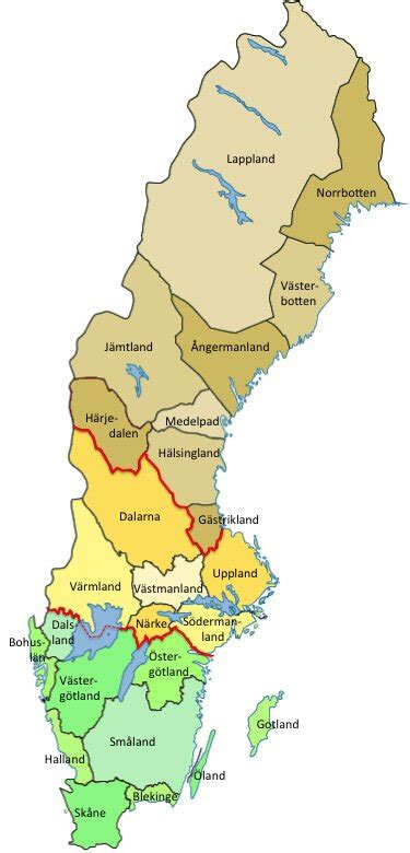 Geography Of Sweden