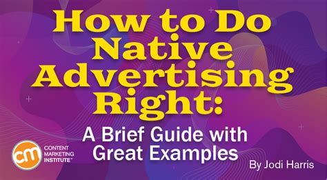 Native Advertising Examples Guide