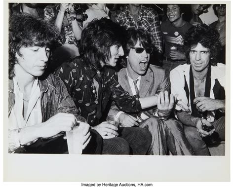 1970s The Rolling Stones At Studio 54 Original Photograph Psadna