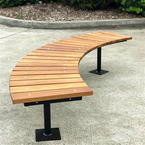 Buy timber benches and get the best deals at the lowest prices on ebay! Fawkner Curved Timber Bench Seat | Draffin