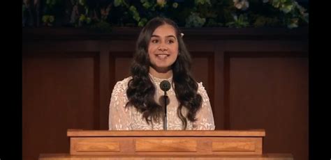 Two Youth Speak At Saturday Evening Session Of General Conference The Daily Universe