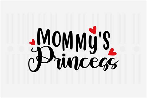 Mommys Princessmothers Day Svg Graphic By Svg Box · Creative Fabrica