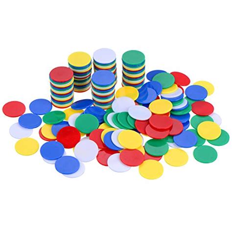 Board Games Toys And Games Monkeyjack 40 Pcs Plastic Count Bingo Chips