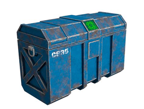 3d Model Sci Fi Container Vr Ar Low Poly Cgtrader