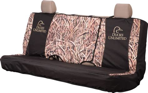 Ducks Unlimited Camo Full Bench Seat Cover Shadow Grass Blades Clothing