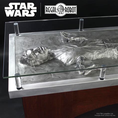 Han Solo Carbonite Desk Star Wars Custom Furniture By