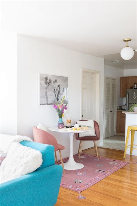 10 Small Living Rooms That Make Space For A Dining Table Too