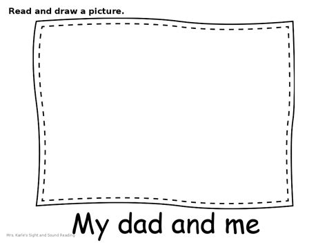 Fathers Day Printables For Preschoolers