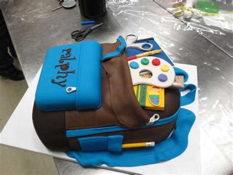 20 Super Fun 3d Cakes For All Ages With Images School Supplies