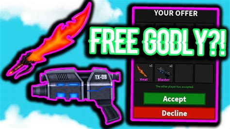 58 rows · godly weapons are third rarest weapons in murder mystery 2. I Gave A Noob In Mm2 A Free Godly Roblox