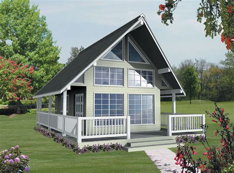 Vacation Cottage Or Guest Quarters 9804sw Architectural Designs