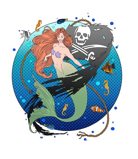 Artstation Pirate Mermaid Design