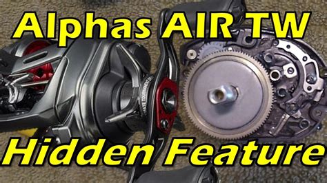 Inside The Daiwa Alphas AIR TW HIDDEN FEATURE YouTube