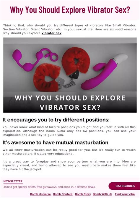 Ppt Why You Should Explore Vibrator Sex Powerpoint Presentation Free Download Id11459133