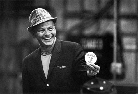 Entertainer Frank Sinatra Smiling By John Dominis