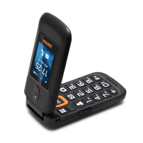 Uniwa V909t 4g Flip Phone 28 Double Screen Volte Cellphone Big Key Elder Ebay