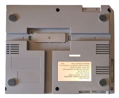 Buy Nes Replacement Part Official Console Bottom Shell Nes Australia
