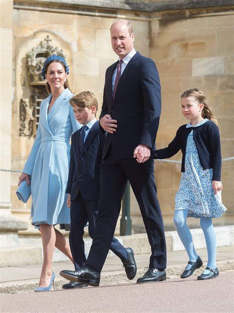 the duke and duchess of cambridge attend easter sunday church service 2022 — royal portraits gallery
