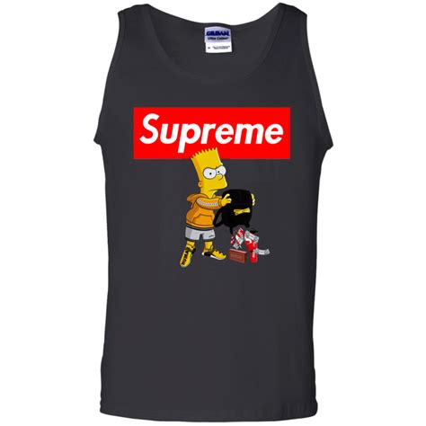 Bart Simpson Supreme Gucci Shirt Tank Top