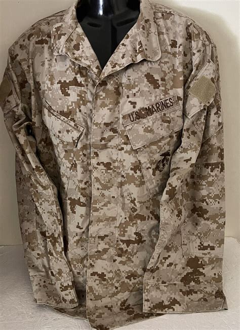 Usmc Marines Mccuu Combat Desert Marpat Digital Uniform Jacket W