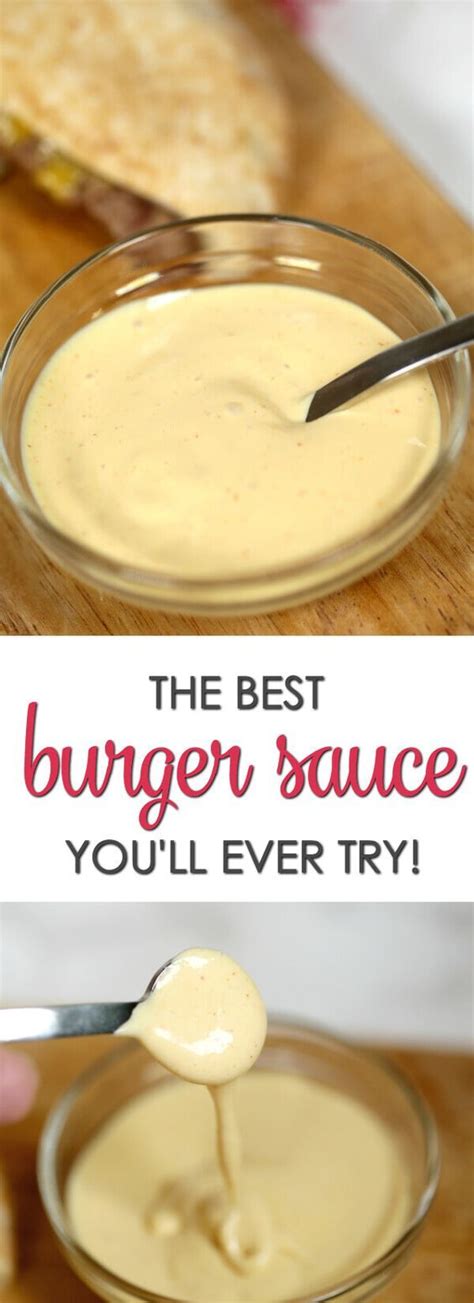 This Is The Best Burger Sauce Recipe You Ll Ever Try It Goes Great On