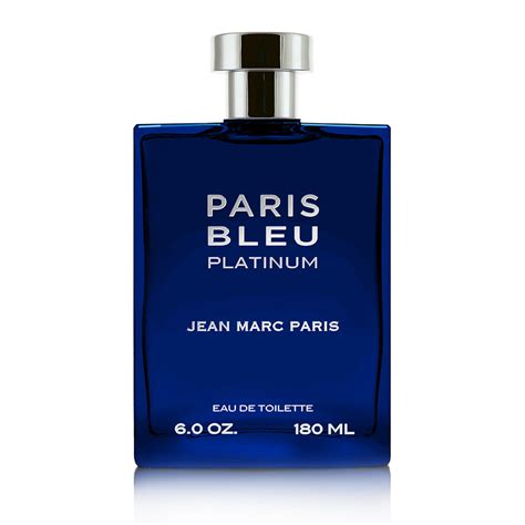 Paris Bleu Platinum Eau De Toilette Spray 180ml 60oz Jean Marc Paris