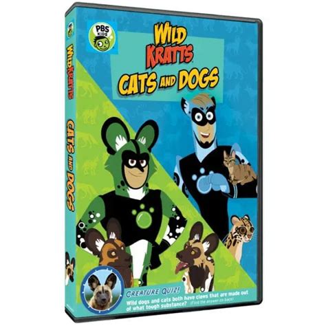Wild Kratts Cats And Dogs Dvds For Schools