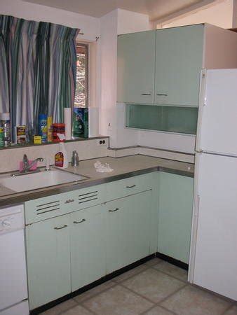 History of steel cabinets steel kitchen cabinets were extremely popular in the 1950s. StCharles metal kitchen cabinets - Forum - Bob Vila