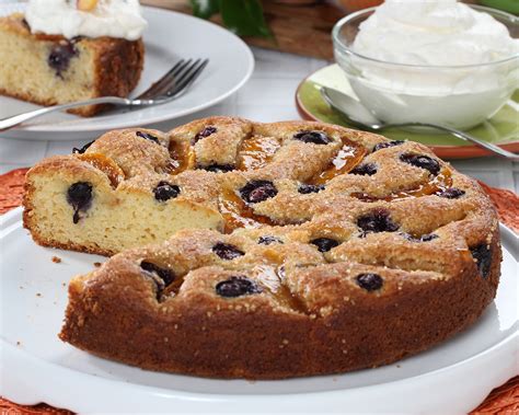 Everyday diabetic recipes has diabetic recipes the whole family will love! Mr. Food Test Kitchen's Blueberry Peach Yogurt Cake - Easy ...