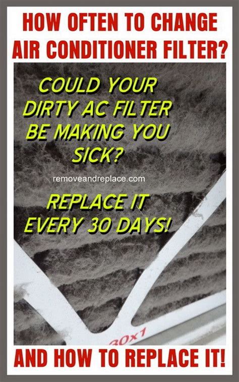 They can be disposable or reusable. How Often To Change AC Air Filter And How To Replace It ...