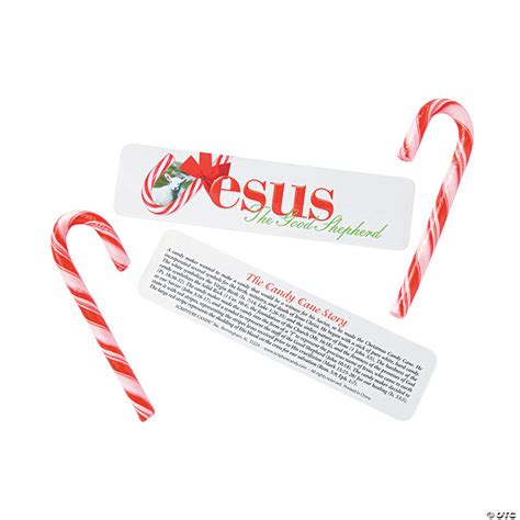 Scripture Candy™ Bookmarks With Candy Canes 12 Pc