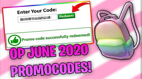 Contact a wiki staff member for modifications to this list. JUNE* ALL NEW *WORKING* PROMO CODES ON ROBLOX GIVE YOU ...