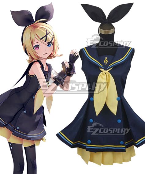 Vocaloid Rin Kagamine Cosplay Costume