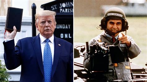 trump and bible at st john s church is even worse than dukakis in a tank