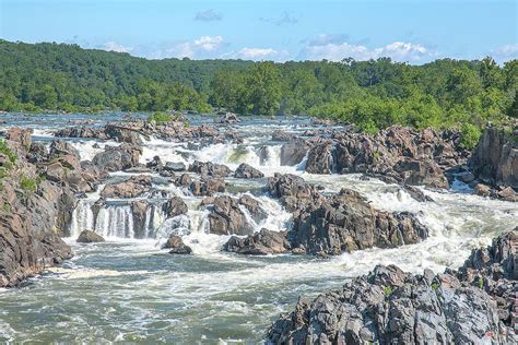 Great Falls Of The Potomac River Main Falls Ds0091 Photograph By Gerry