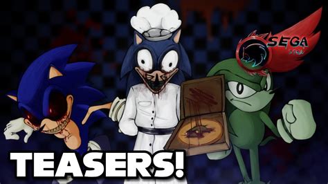 Sega Files Teasers Sonic Pizza Sonic Exe Rankles Faker No More