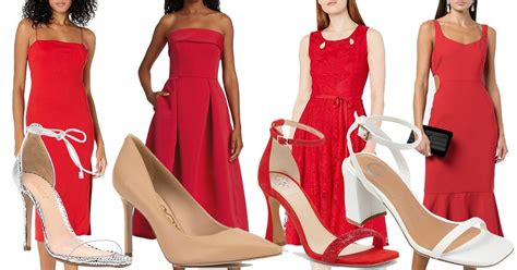 what shoes to wear with red dress encycloall