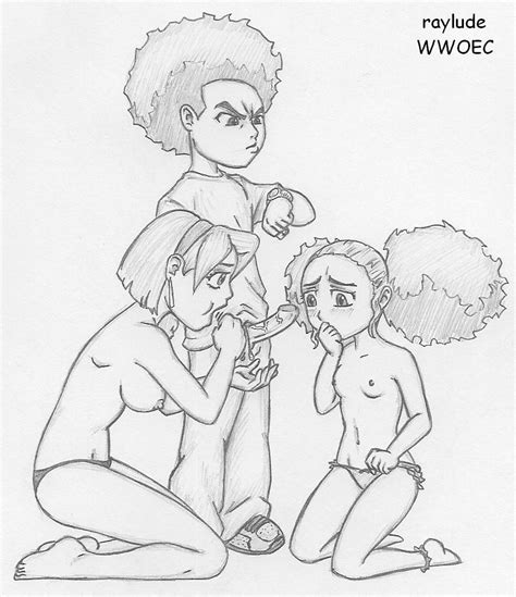 Post Huey Freeman Jazmine Dubois Raylude Sarah Dubois The Boondocks