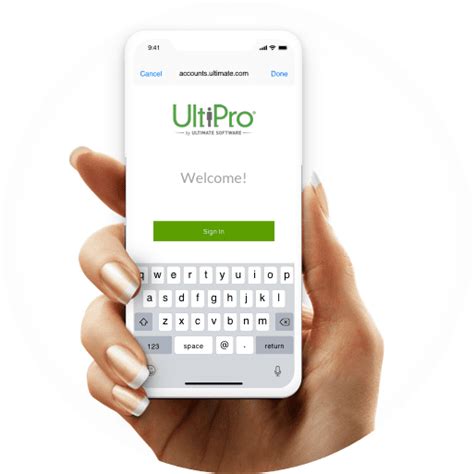 Click on log in button. Ultipro and HR Cloud