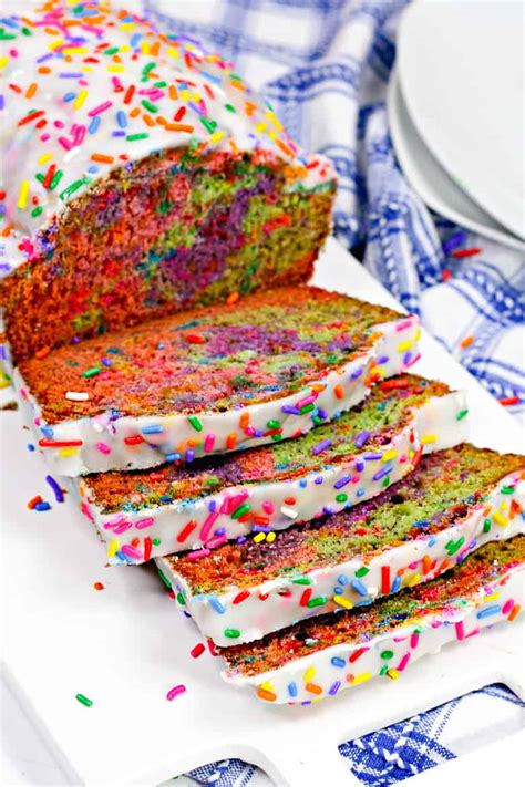 Unicorn Bread Recipe A Rainbow Sprinkle Covered Breafast Treat